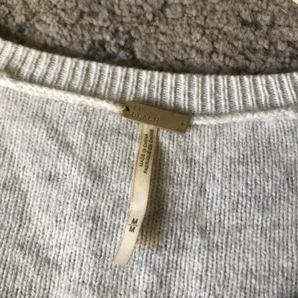 FP Beach Colorblock Sweater - Green/Grey - Picture 4 of 4